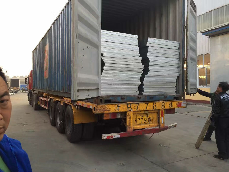 鍍鋅防滑鋼格柵板平臺(tái)