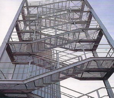 Q235格柵板平臺踏步